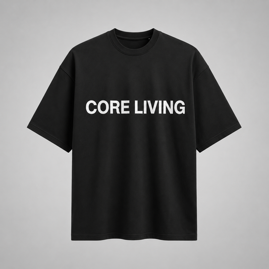 Core Living Five sleeve T shirt